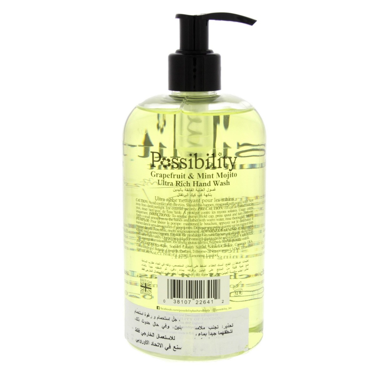 Possibility Grapefruit And Mind Mojito Ultra Rich Hand Wash 500ml